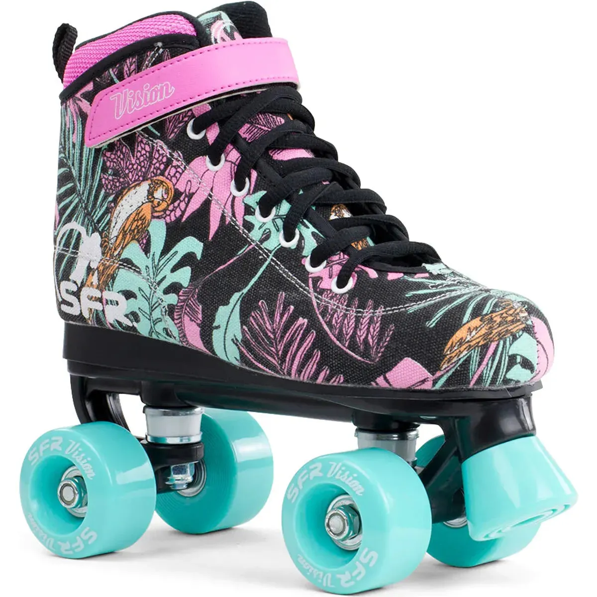 SFR Vision Canvas Floral Quad Skate