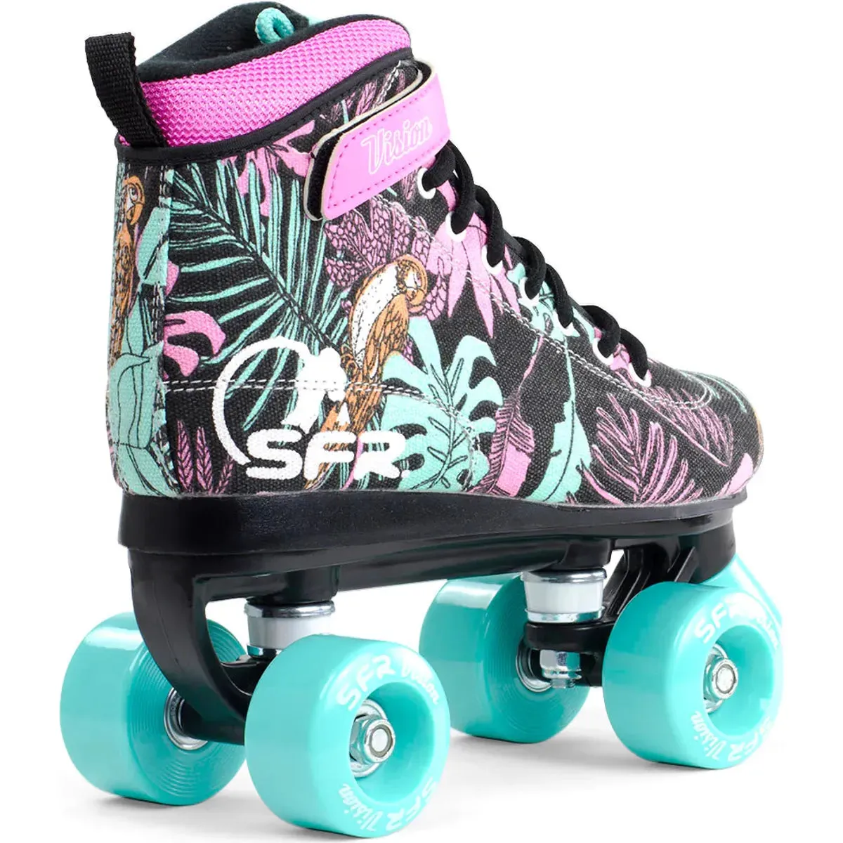 SFR Vision Canvas Floral Quad Skate