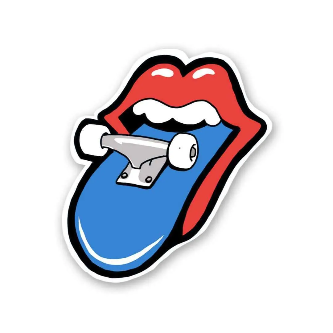 Skate Lips Sticker