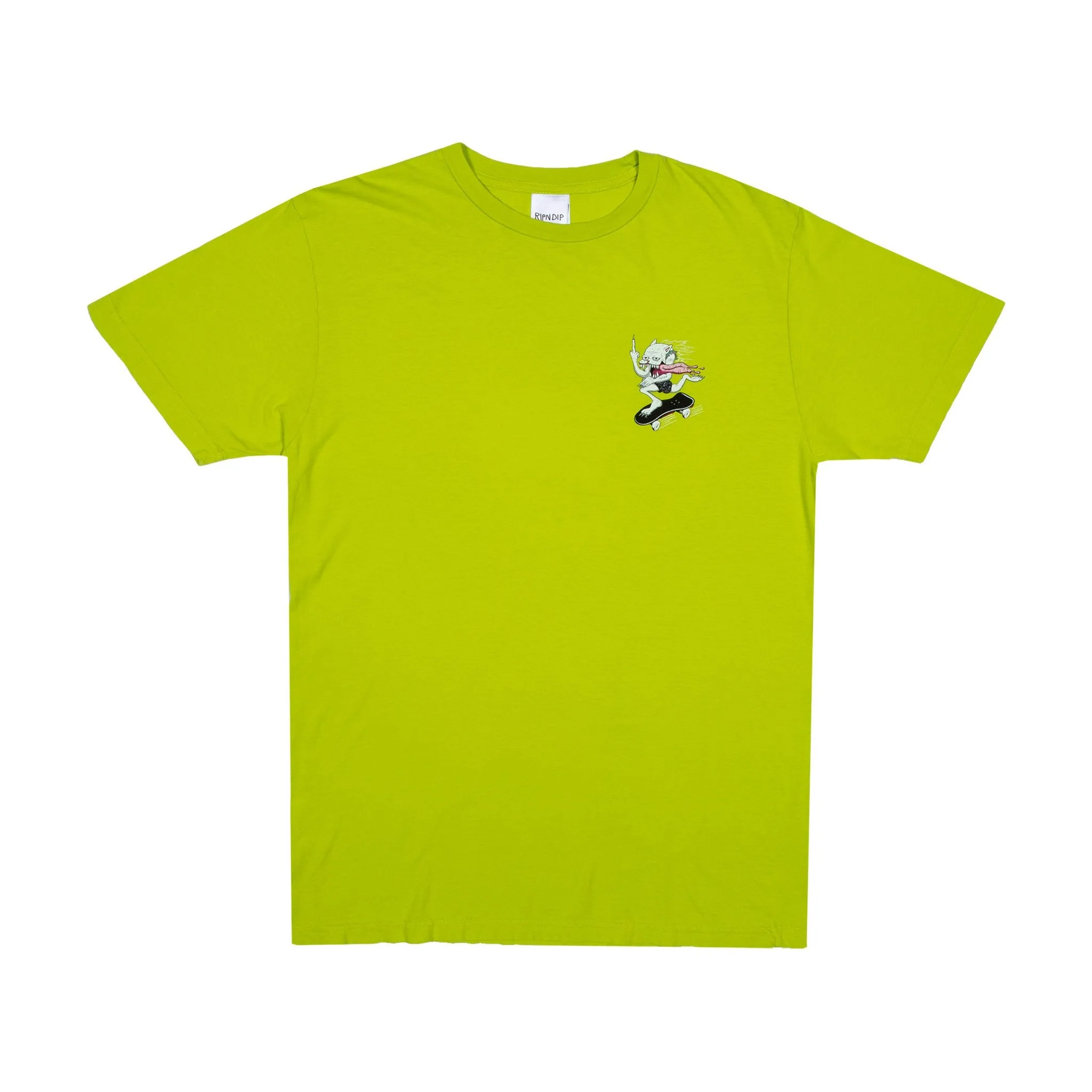 Skate Nerm Tee (Safety Green)