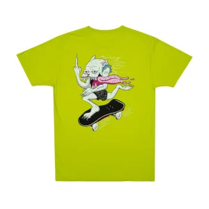 Skate Nerm Tee (Safety Green)