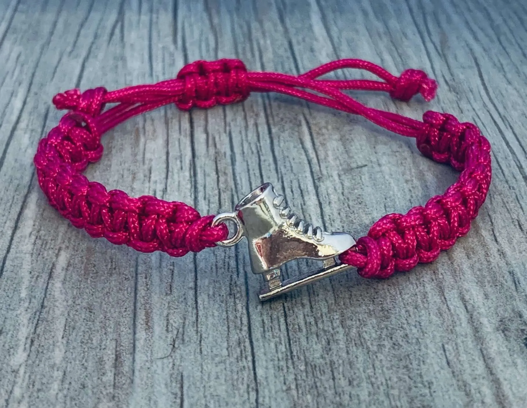 Skating Adjustable Rope Bracelet - Pick Color