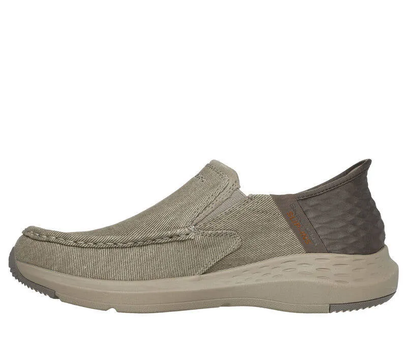 Skechers Mens Slip-ins Relaxed Fit Parson Dewitt Taupe