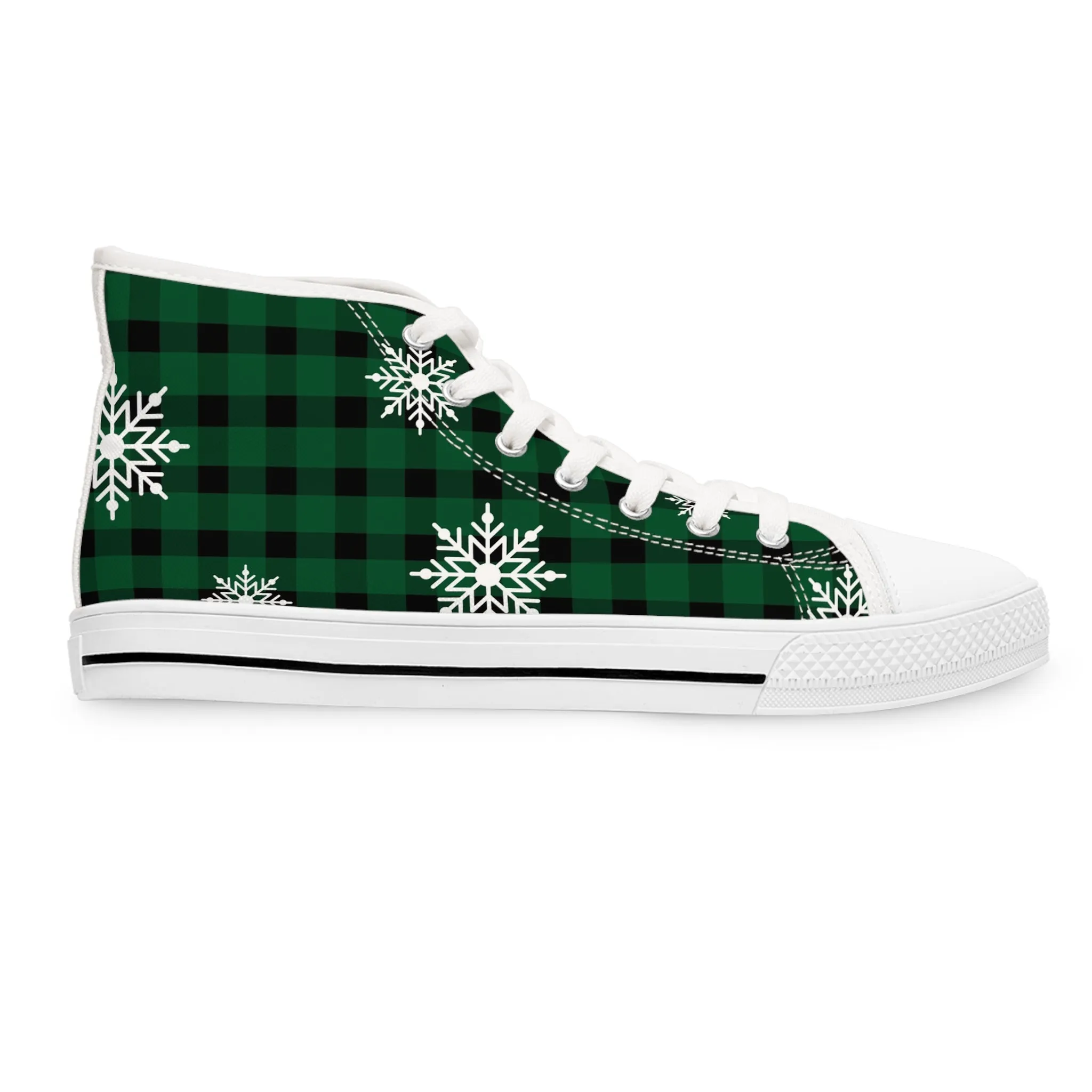 Snowflakes Women's High Top Sneakers