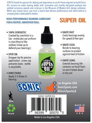 Sonic Super Oil - BEARING LUBRICANT