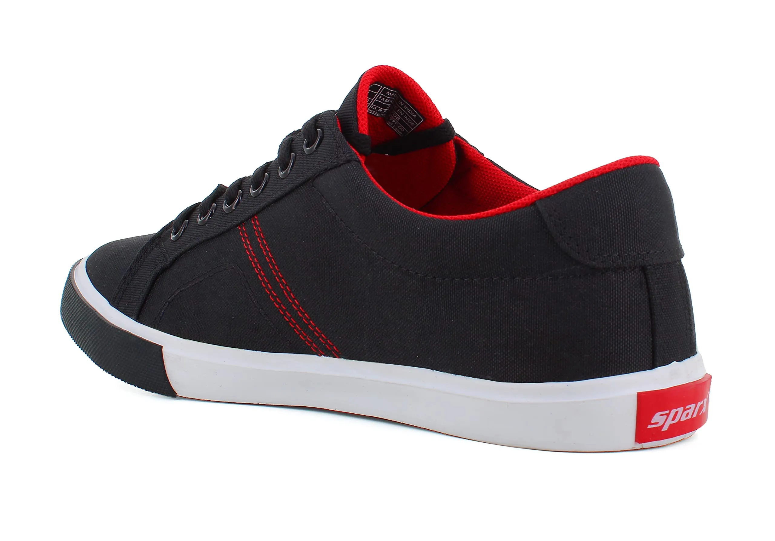 Sparx Mens BlackRed Casual Shoe