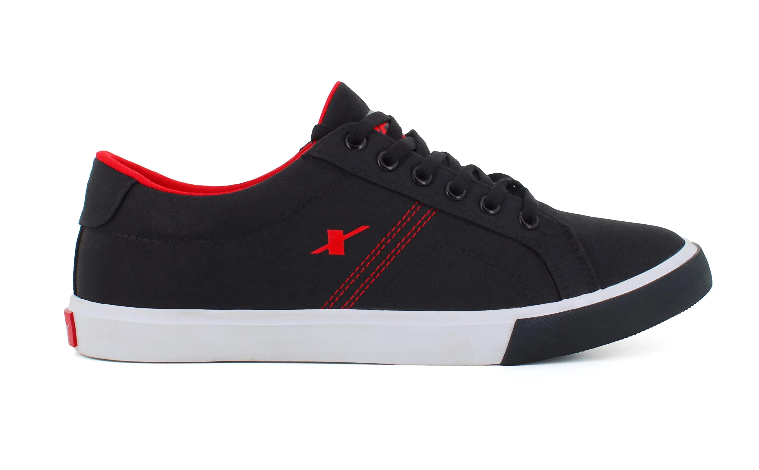 Sparx Mens BlackRed Casual Shoe