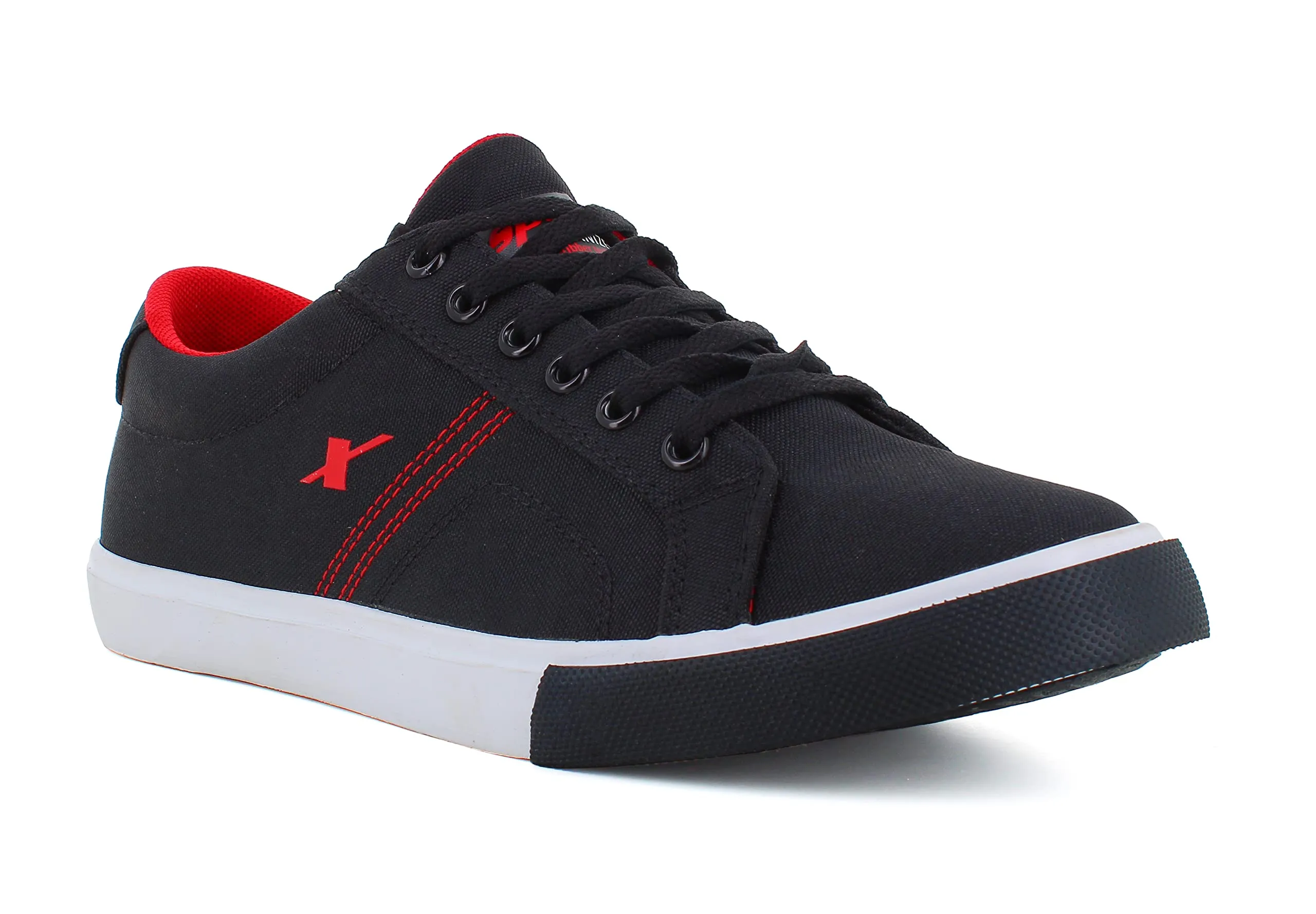 Sparx Mens BlackRed Casual Shoe