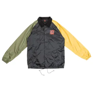 Spitfire Clean Cut Jacket Black/Yellow/Green/Red