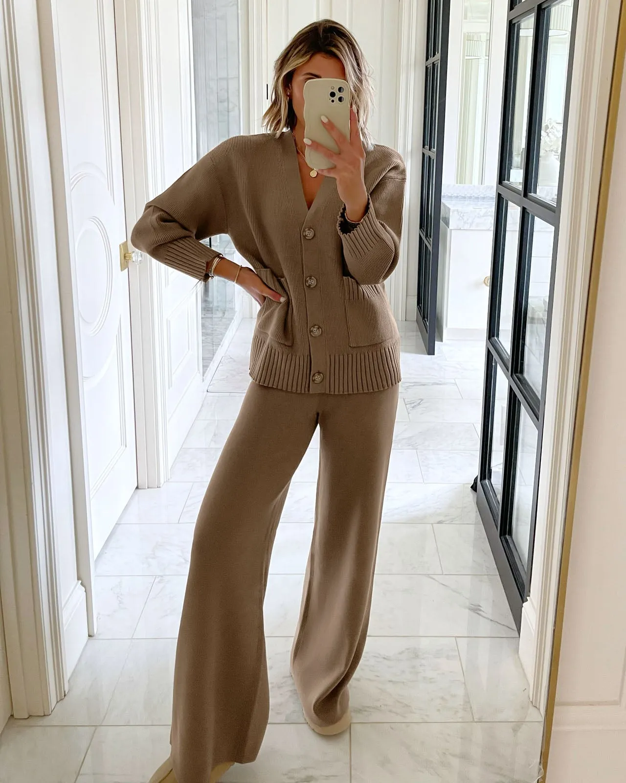 Splendid x @Cellajaneblog Wide Leg Sweater Pant