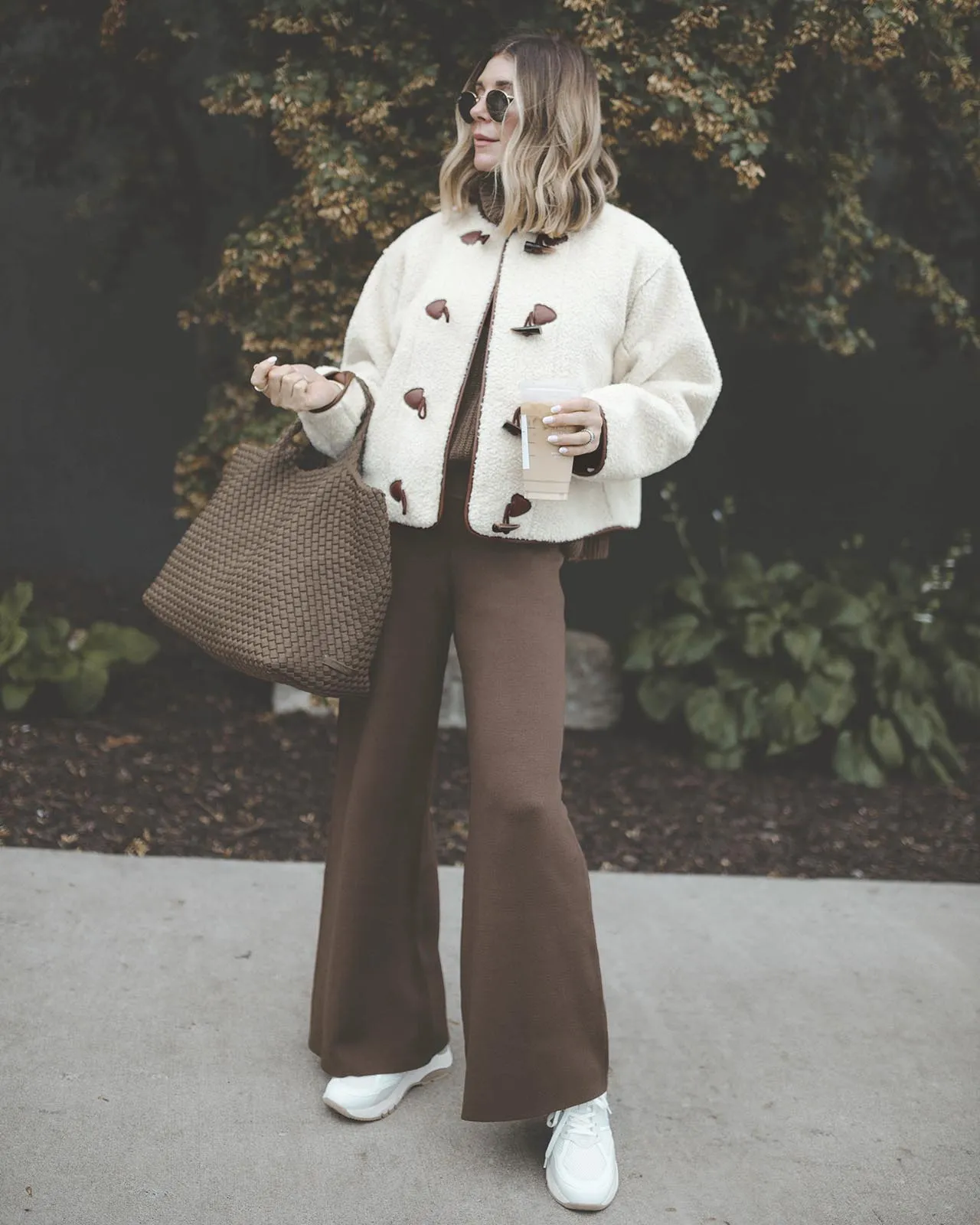 Splendid x @Cellajaneblog Wide Leg Sweater Pant