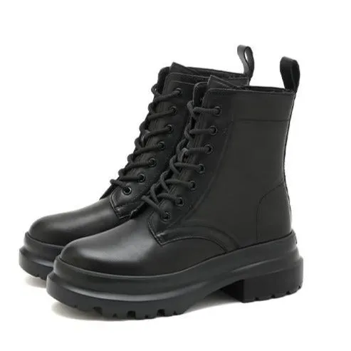 Staccato British style front lace-up Martin boots