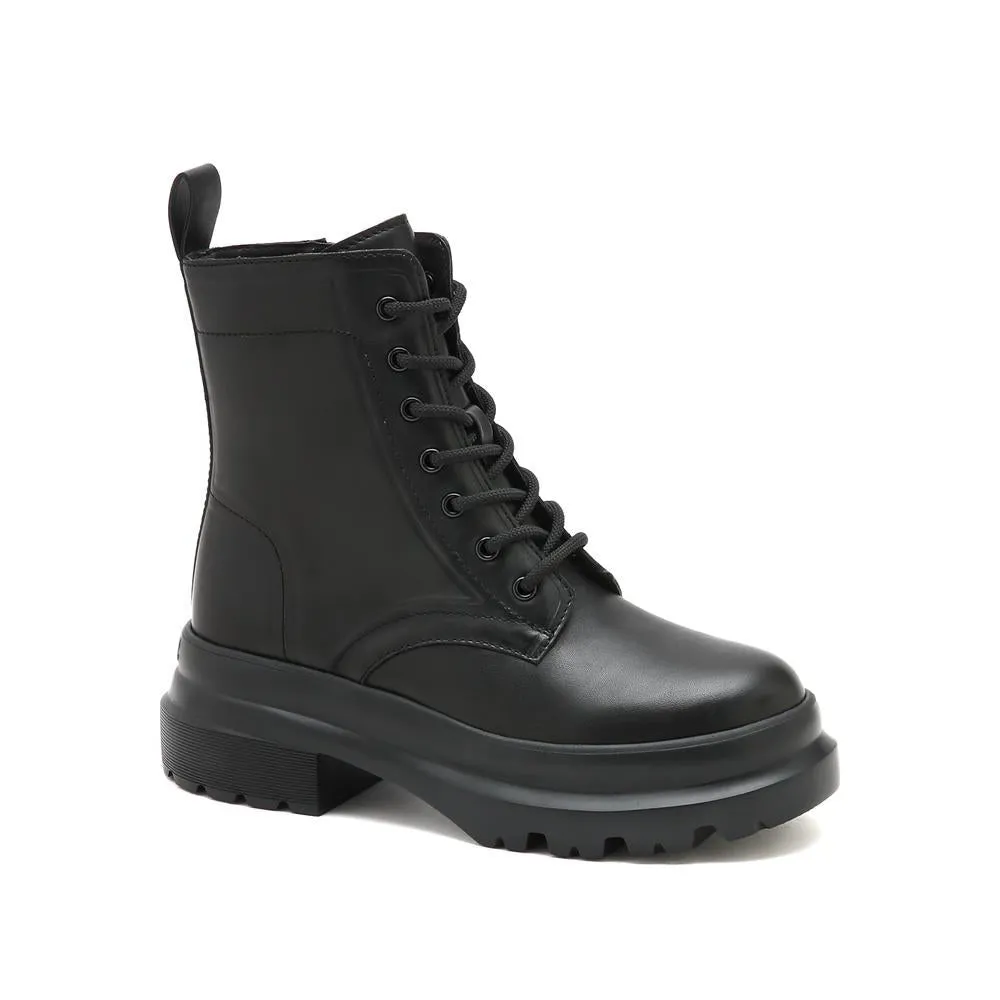 Staccato British style front lace-up Martin boots