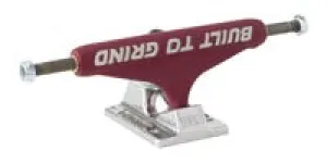 Stage 11 BTG Speed Burgundy Silver Standard Independent Skateboard Truck