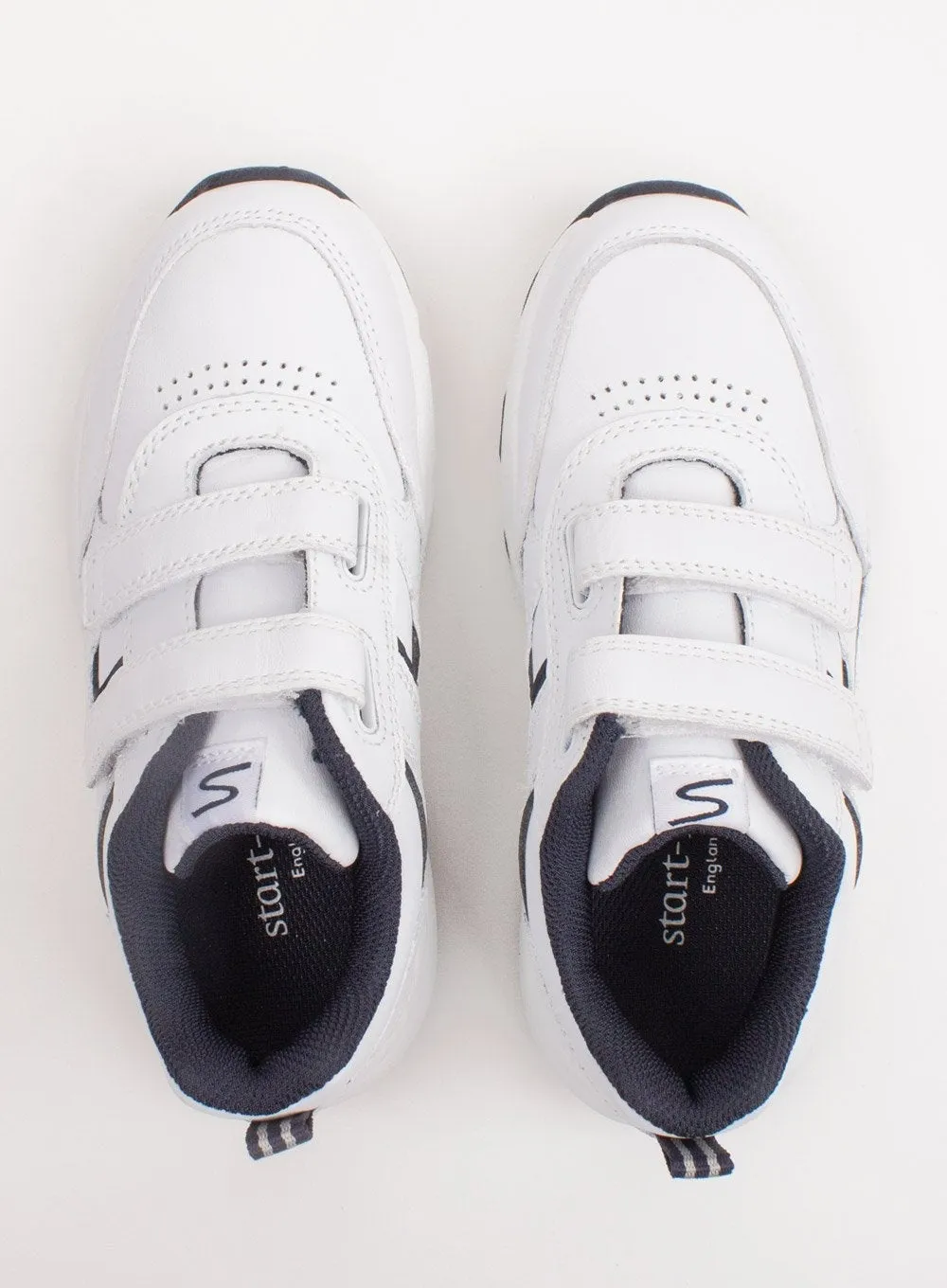 Start Rite Meteor Trainers in White/Navy