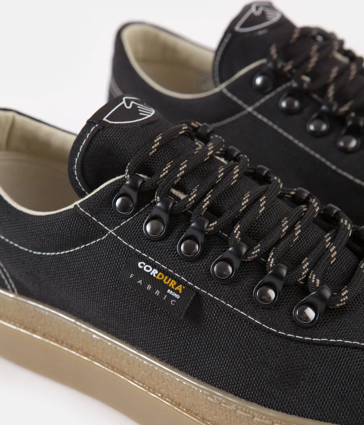 Stepney Workers Club Dellow Cordura Shoes - Black / Gum