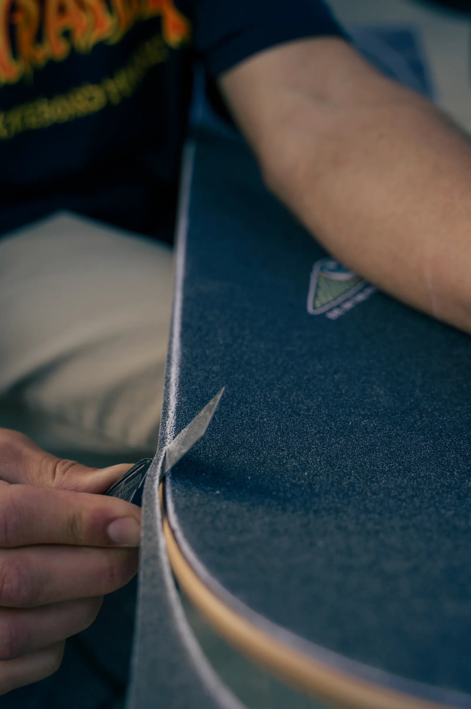 Stoked Casino Chips Black Griptape