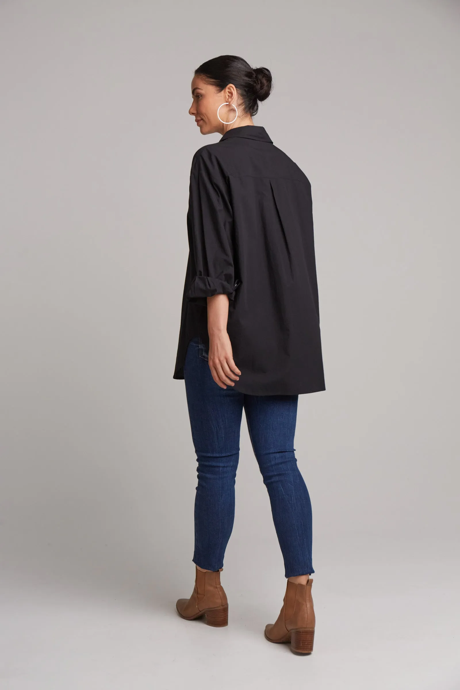 Studio Oversize Shirt - Ebony