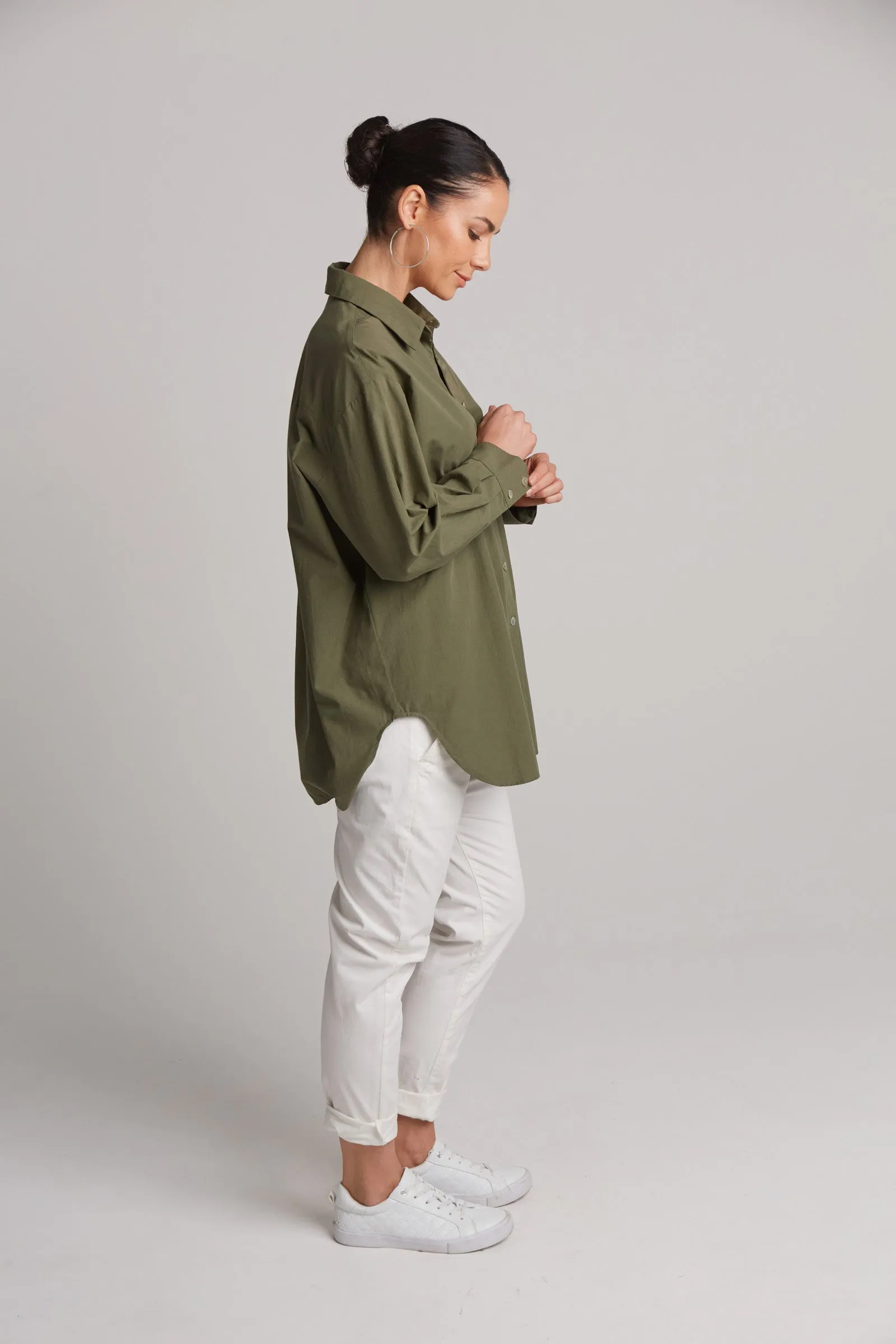 Studio Oversize Shirt - Khaki