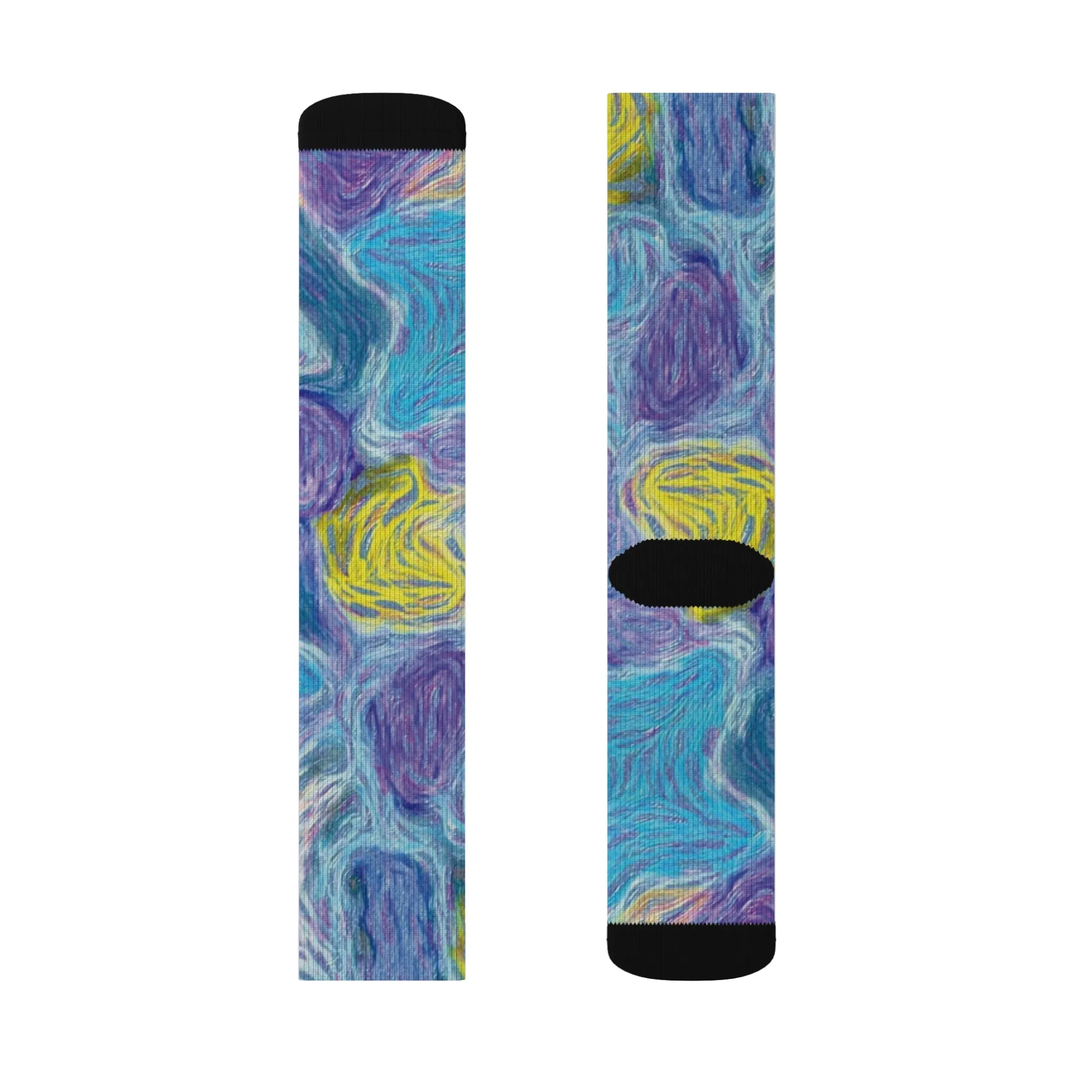 Sublimation Socks - "Starry Night"