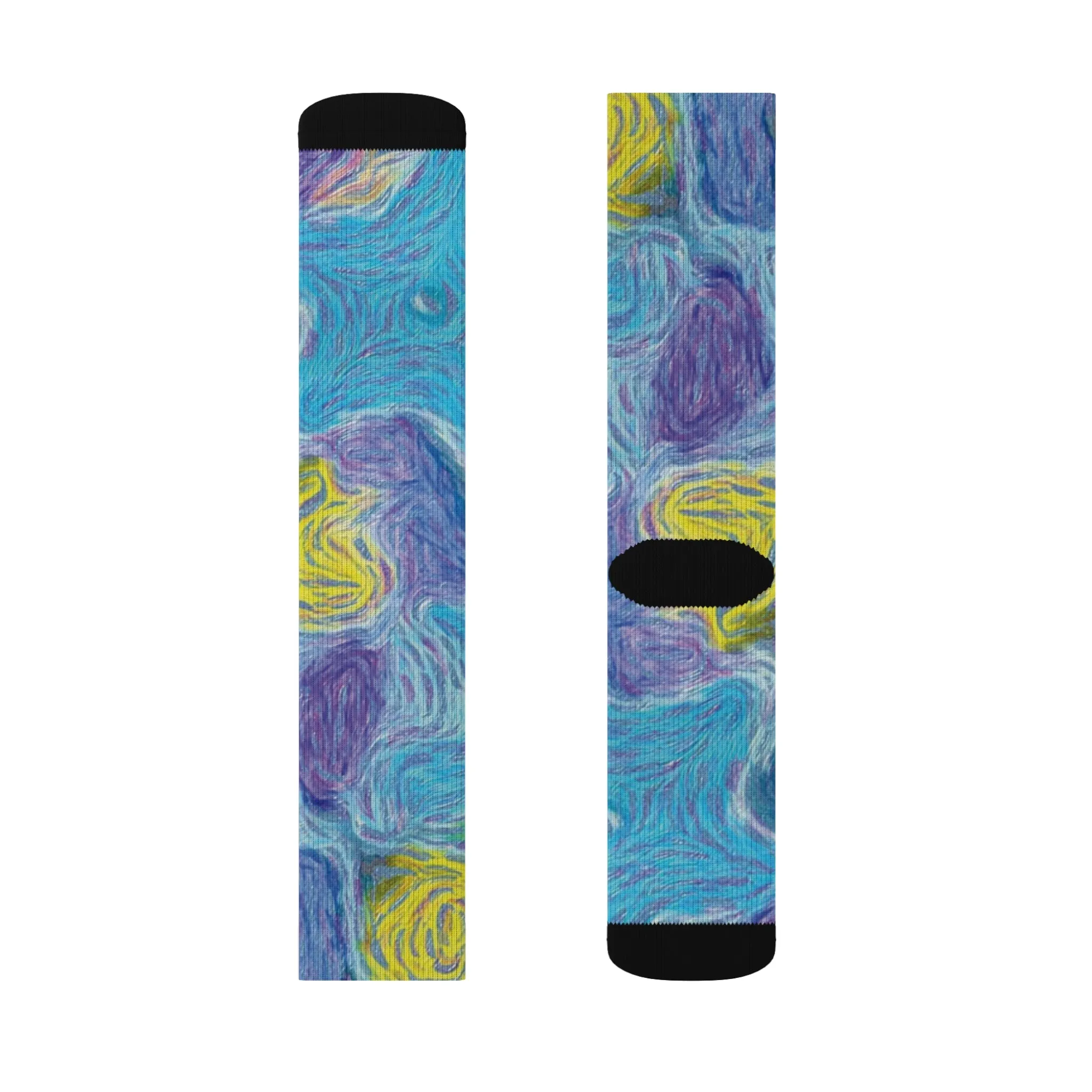 Sublimation Socks - "Starry Night"