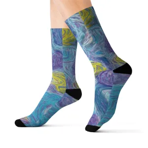 Sublimation Socks - "Starry Night"