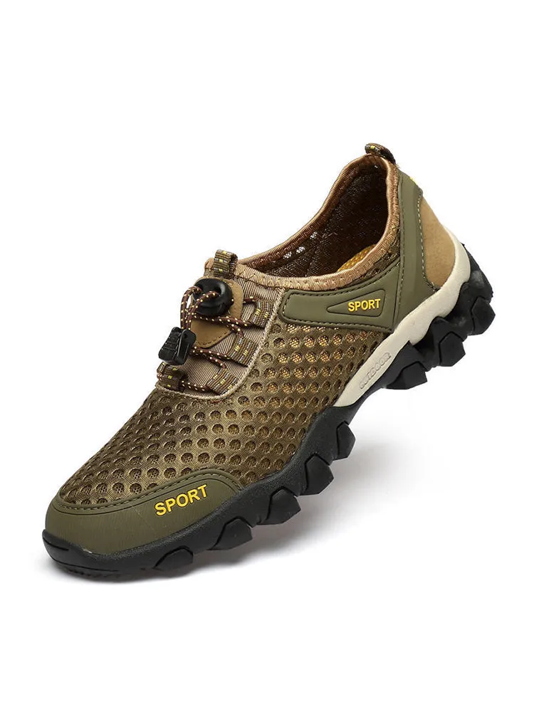 Summer Outdoor Breathable Wading Anti-Slip Soft Sole Sporty Water Shoes