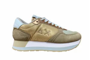 SUN68 scarpa sneakers da donna Kate Shine Z31223 16 beige