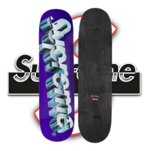 Supreme Chrome Logo Skate Deck