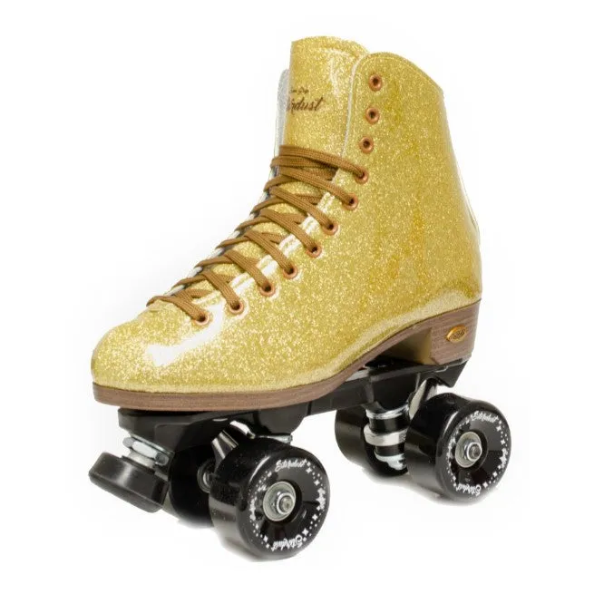 Sure-Grip Stardust Gold Glitter Roller Skates *Last Pair* US 4, US 9