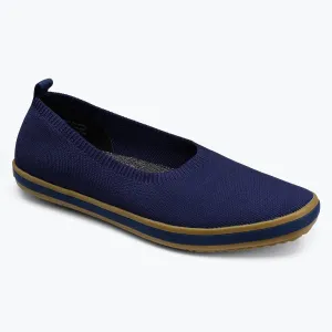 Sutton Knit Ballet - Navy