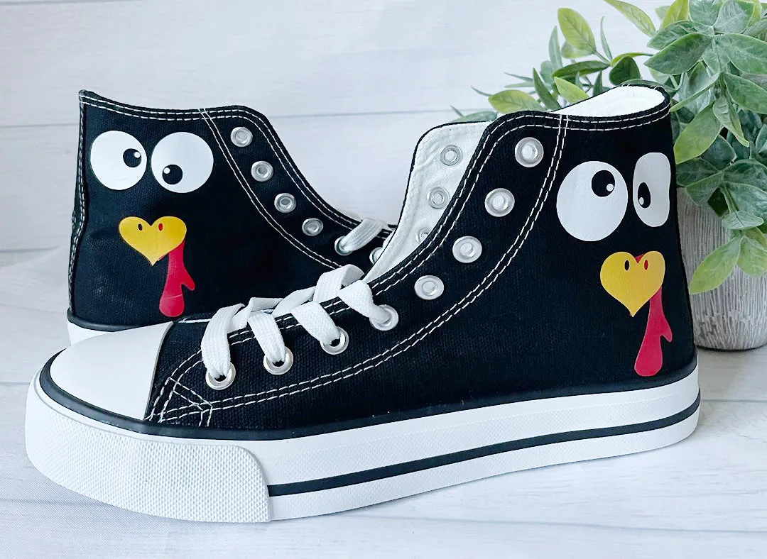 Thanksgiving Turkey sneakers , Personalized shoes,