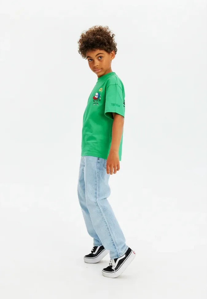 The John Oversized T-Shirt - Bright Green - KIDS