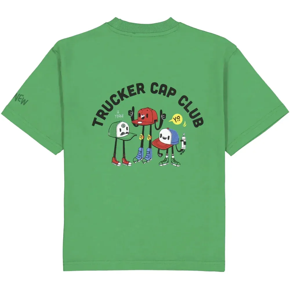 The John Oversized T-Shirt - Bright Green - KIDS