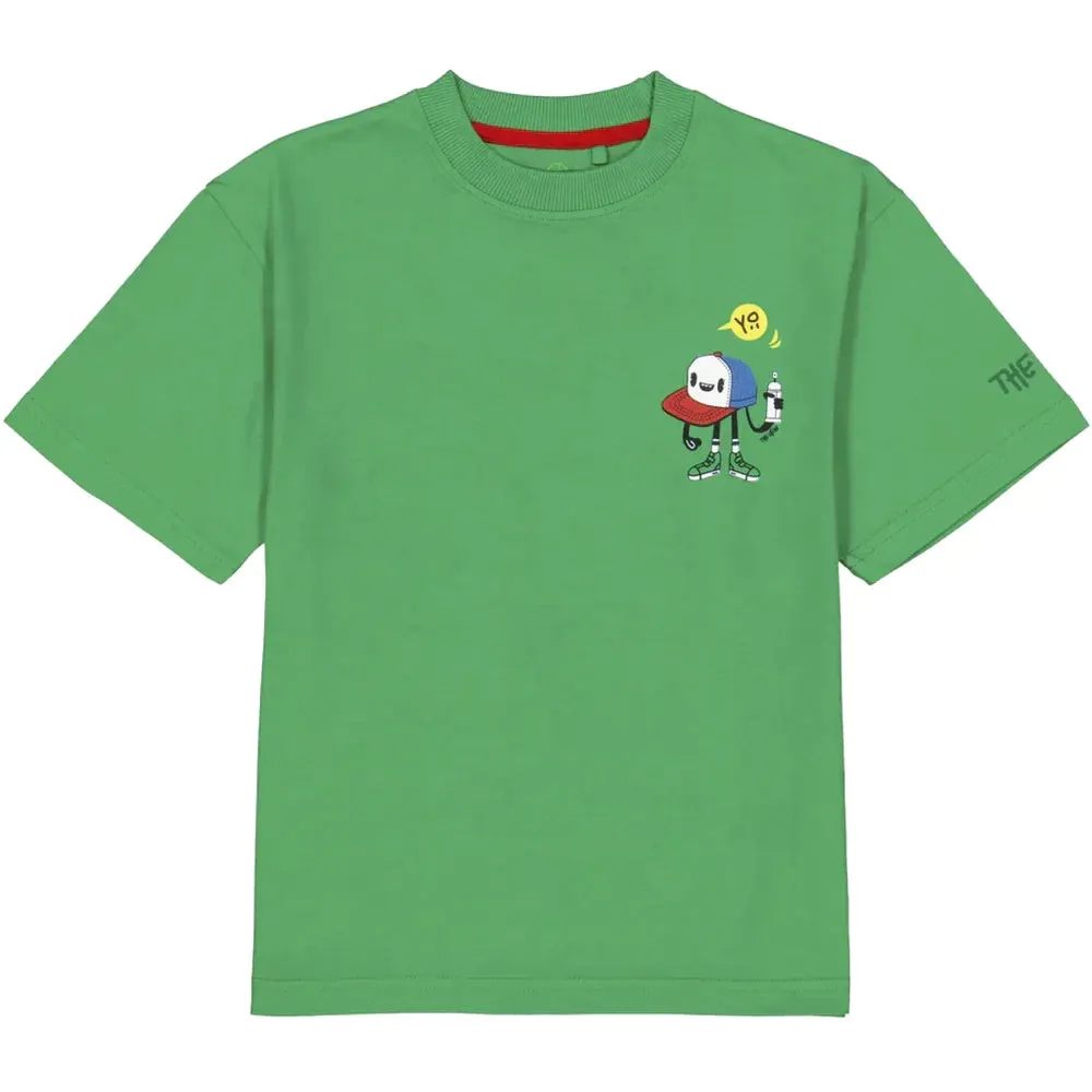 The John Oversized T-Shirt - Bright Green - KIDS