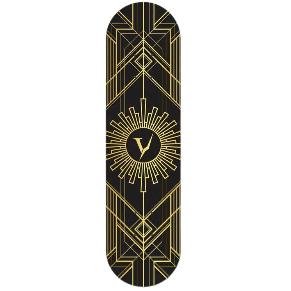 The Vigour Black 8.5" Skateboard Deck