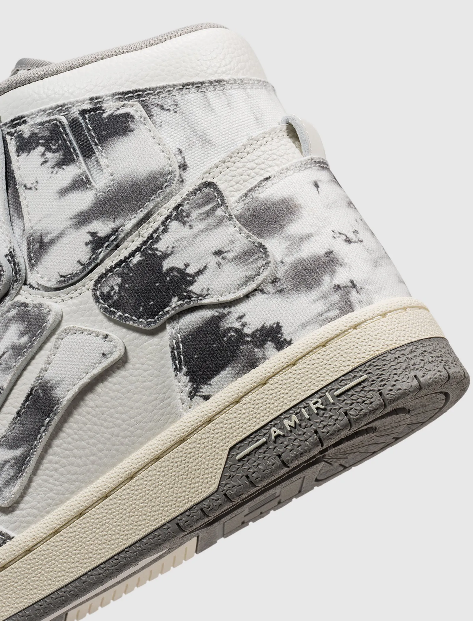 TIE DYE SKEL TOP HI "GREY"