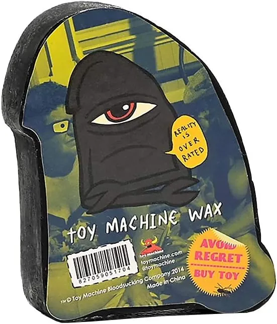 Toy Machine BloodShot Skate Wax - Black