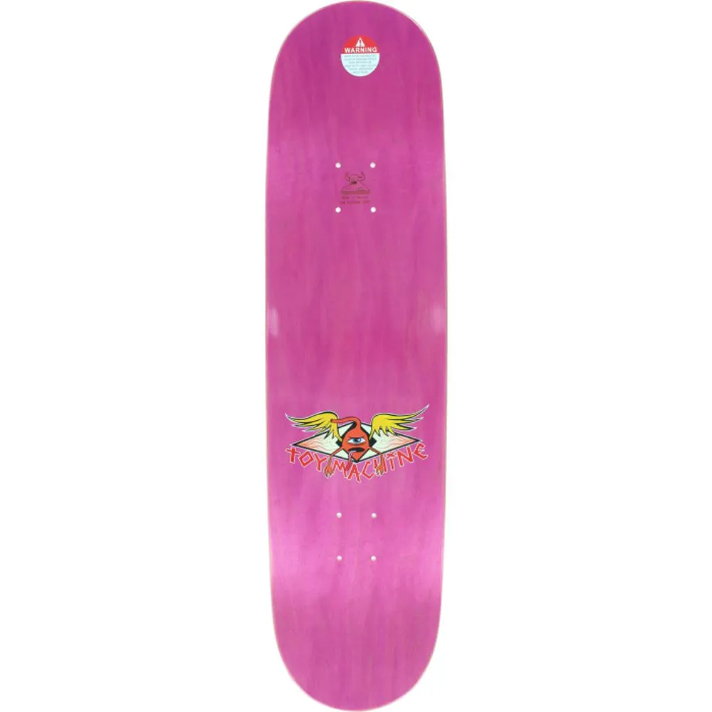 Toy Machine Pizza Shredder 8.25" Skateboard Deck