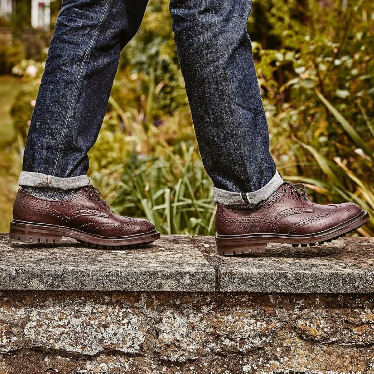 TRICKER'S Ilkley Shoes - Mens - Brown Zug Grain