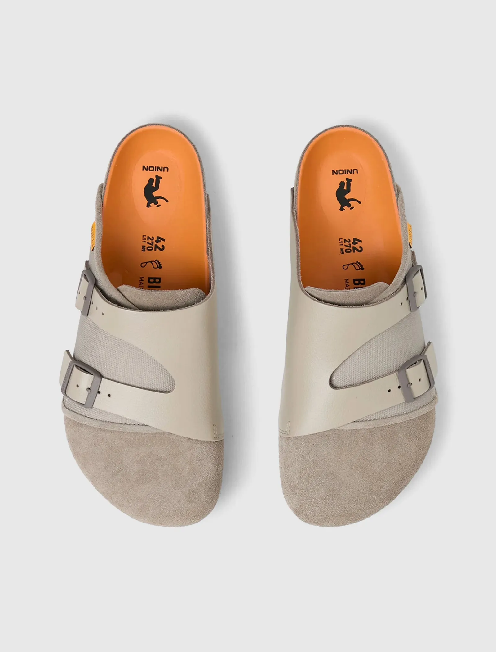 UNION X BIMSHIRE CLOG "BEIGE TAUPE"