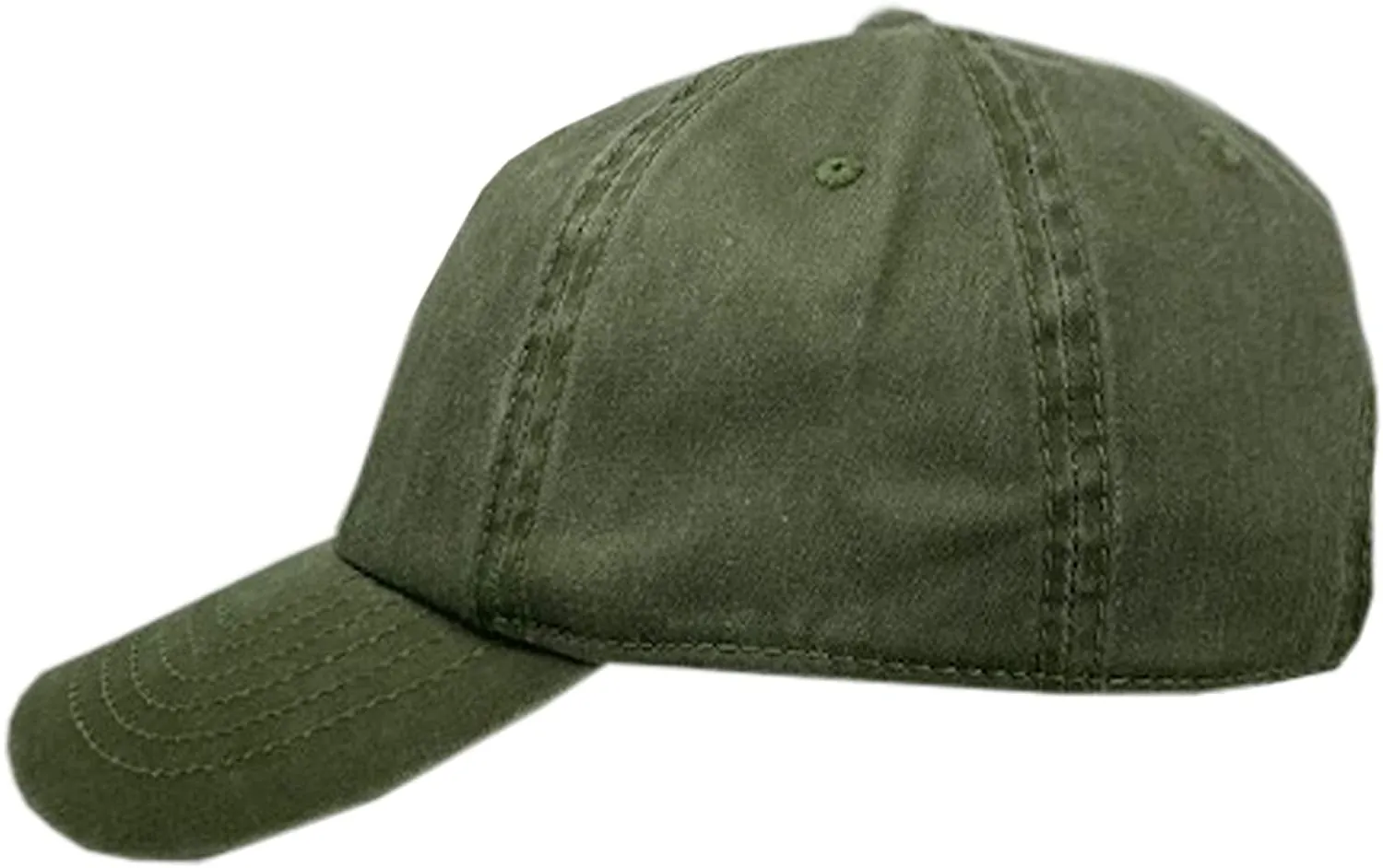 US Army Veteran/USA Flag Embroidered Military Branch Baseball Hat - Officially Licensed Vintage Green