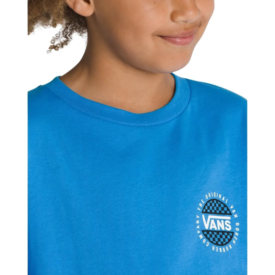 Vans Boys Rubber Co T-Shirt - Ibiza Blue