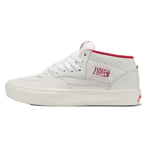 Vans Skate Half Cab Vintage Sport Shoe (White/Red)