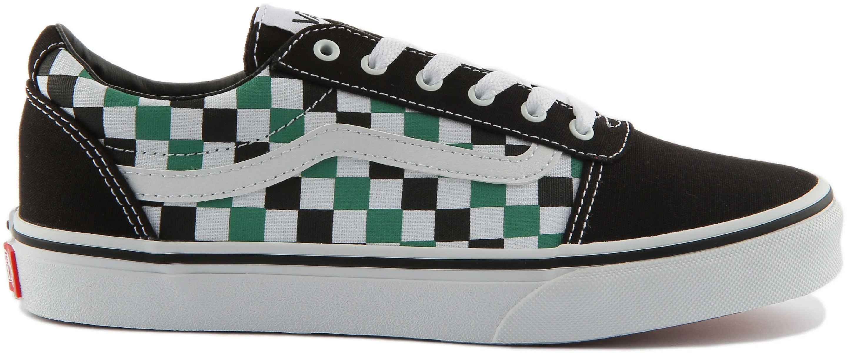 Vans Ward In Black Green For Youth