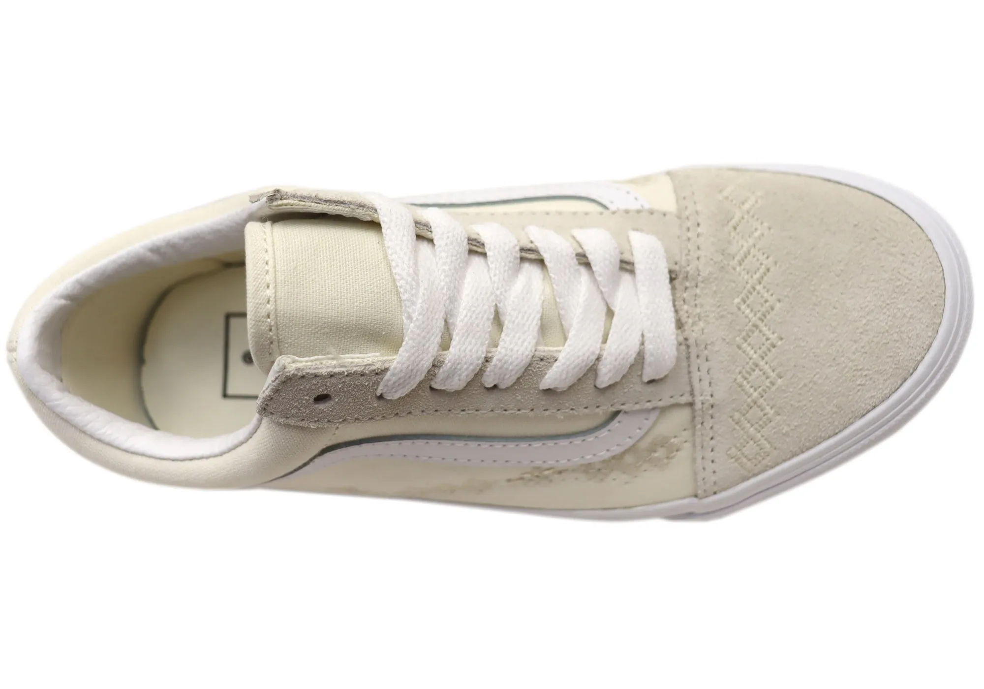 Vans Womens Old Skool Craftcore Marshmallow Sneakers