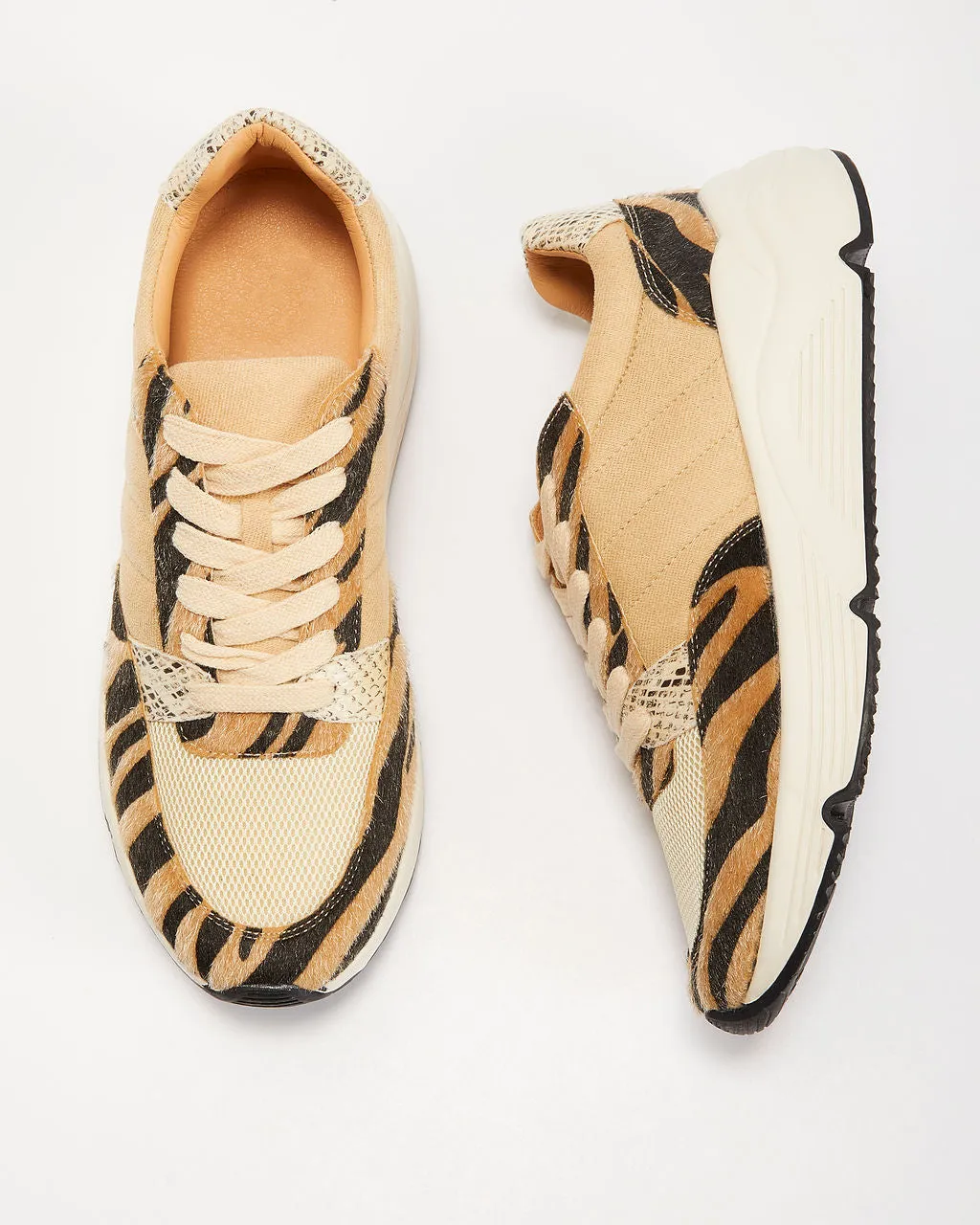 Veda Zebra Print Sneakers