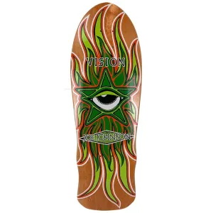 Vision 10.25" x 30" Joe Johnson Star Eye Orange Stain Skateboard Deck