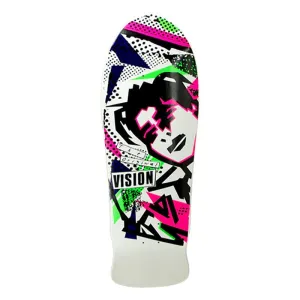 Vision 10" x 30.25" MG Modern Concave (WHITE DIP) Skateboard Deck