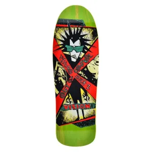 Vision 10"x 31.75" Psycho Stick 2 Lime Stain Skateboard Deck